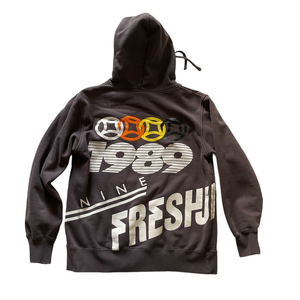 Vintage Fresh Jive FreshJive Hooded Sweatshirt Unisex Hoodie 90s 1989 Sz Medium